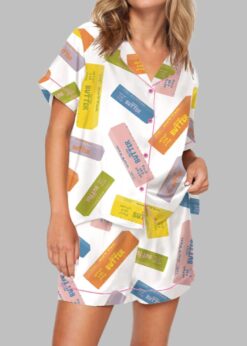 Colorful Butter Pajama Set For Women
