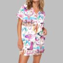 Colorful Cowgirl Pajama Set For Women