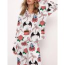 Coquette Acotar Satin Pajama Set For Women