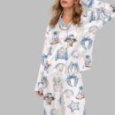 Coquette Coastal Cowgirl Pajama Set For Women