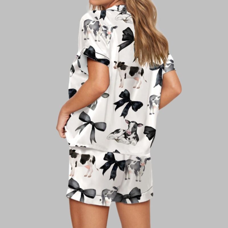 Coquette Cow Pajama Set For Women - Image 2