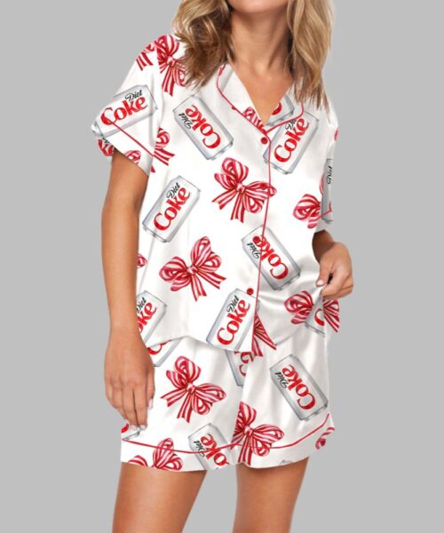 Coquette Diet Drinks Pajama Set For Women