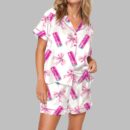 Coquette Energy Drinks Pajama Set For Women