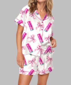 Coquette Energy Drinks Pajama Set For Women