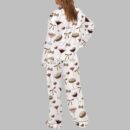 Coquette Espresso Martini Pajama Set For Women