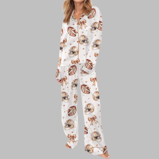 Coquette Football Bow Pajama Set - Image 3