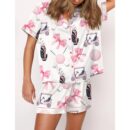 Coquette Golf Pajama Set For Women