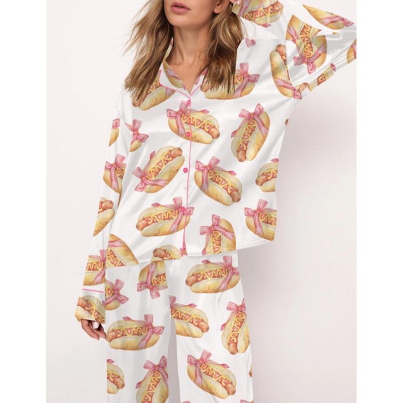 Coquette Hot Dog Pajama Set - Image 2
