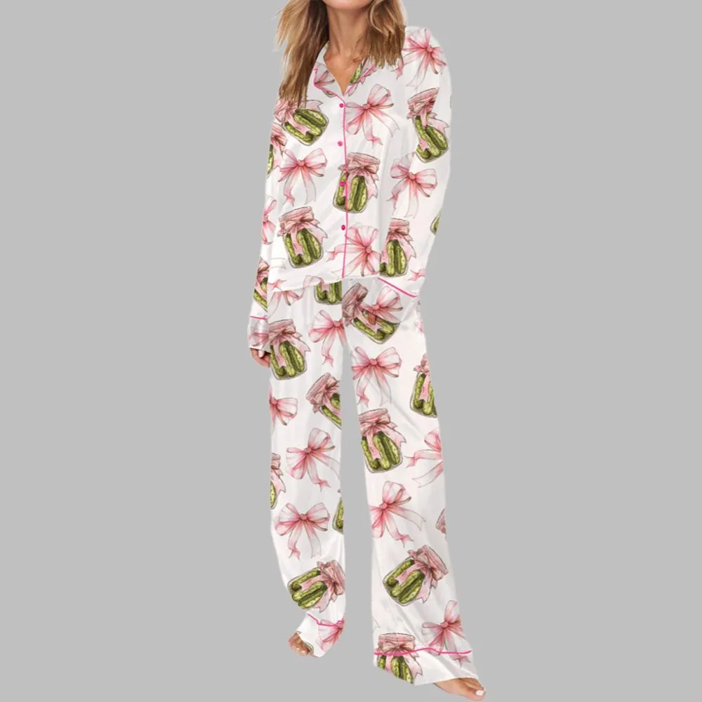 Coquette Pickle Pajama Set For Women - Image 3