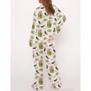 Coquette Pickles Satin Pajama Set For Women