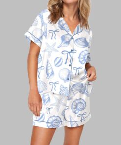 Coquette Seashell Pajama Set For Women