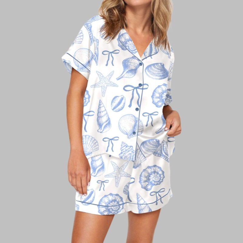Coquette Seashell Pajama Set For Women