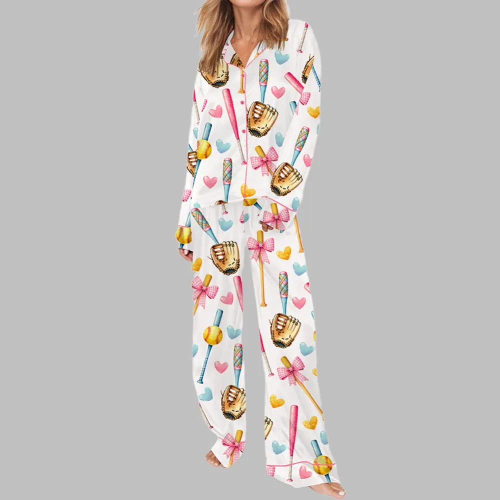Coquette Softball Pajama Set - Image 3