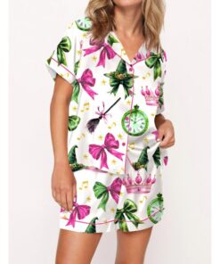 Coquette Wicked Satin Pajama Set For Women