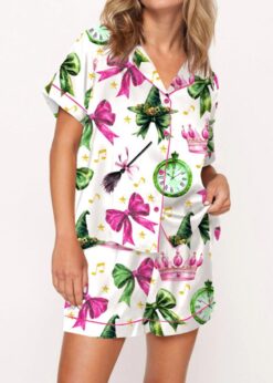 Coquette Wicked Satin Pajama Set For Women
