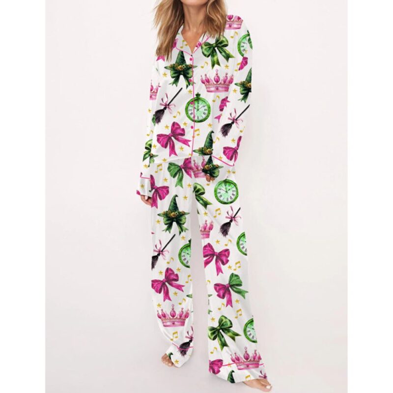 Coquette Wicked Satin Pajama Set For Women - Image 3