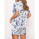 Corgi In Space Pajama Set For Women
