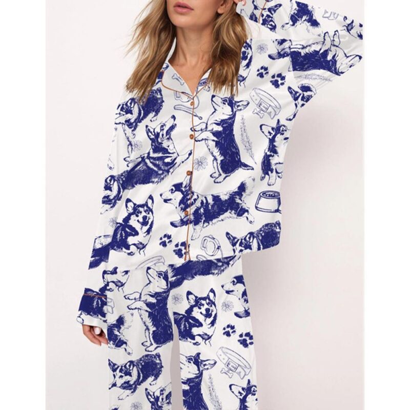 Corgi Mom Pajama Set For Women - Image 3