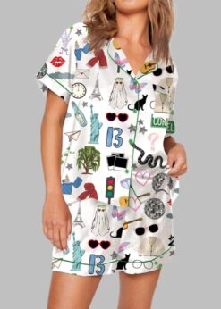 Country Music Pop Star Pajama Set