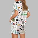 Country Music Pop Star Satin Pajama Set