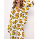 Cowboy Cat Pajama Set For Women