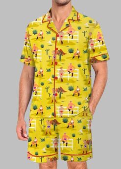 Cowboys Are Too Hot For Jeans Pride Month Love Is Love Print Pajama Set