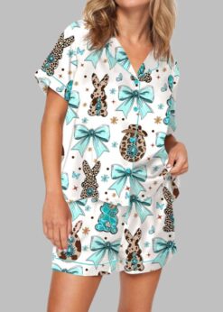Cowgirl Easter Bunny Pajama Set