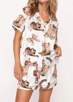 Cowgirl Western Pajama Set For Women