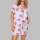 Crab Stripe Pajama Set