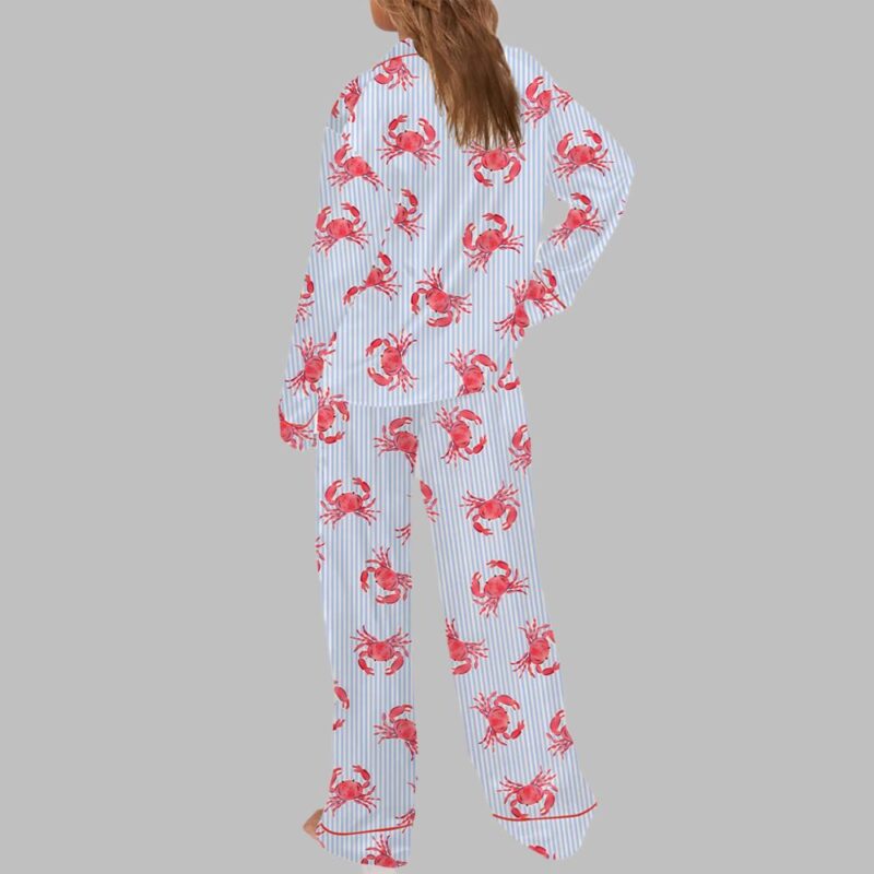 Crab Stripe Pajama Set - Image 3