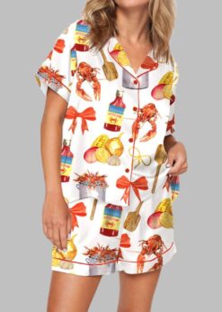 Crawfish Boil Party Pajama Set