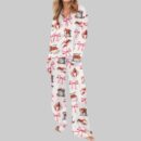 Crawfish Coquette Pajama Set For Women