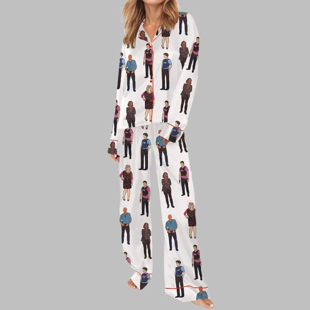 Criminal Mind Pajama Set For Women - Image 2