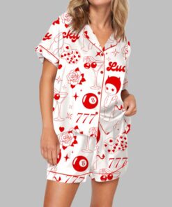 Cute Angel Lucky Girl Pajama Set For Women