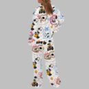 Cute Couple Robot Pajama Set