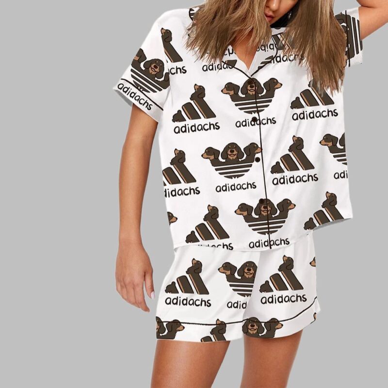 Cute Dachshund Pajama Set