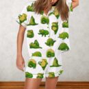 Cute Yoga Frogs Pajama Set For Women