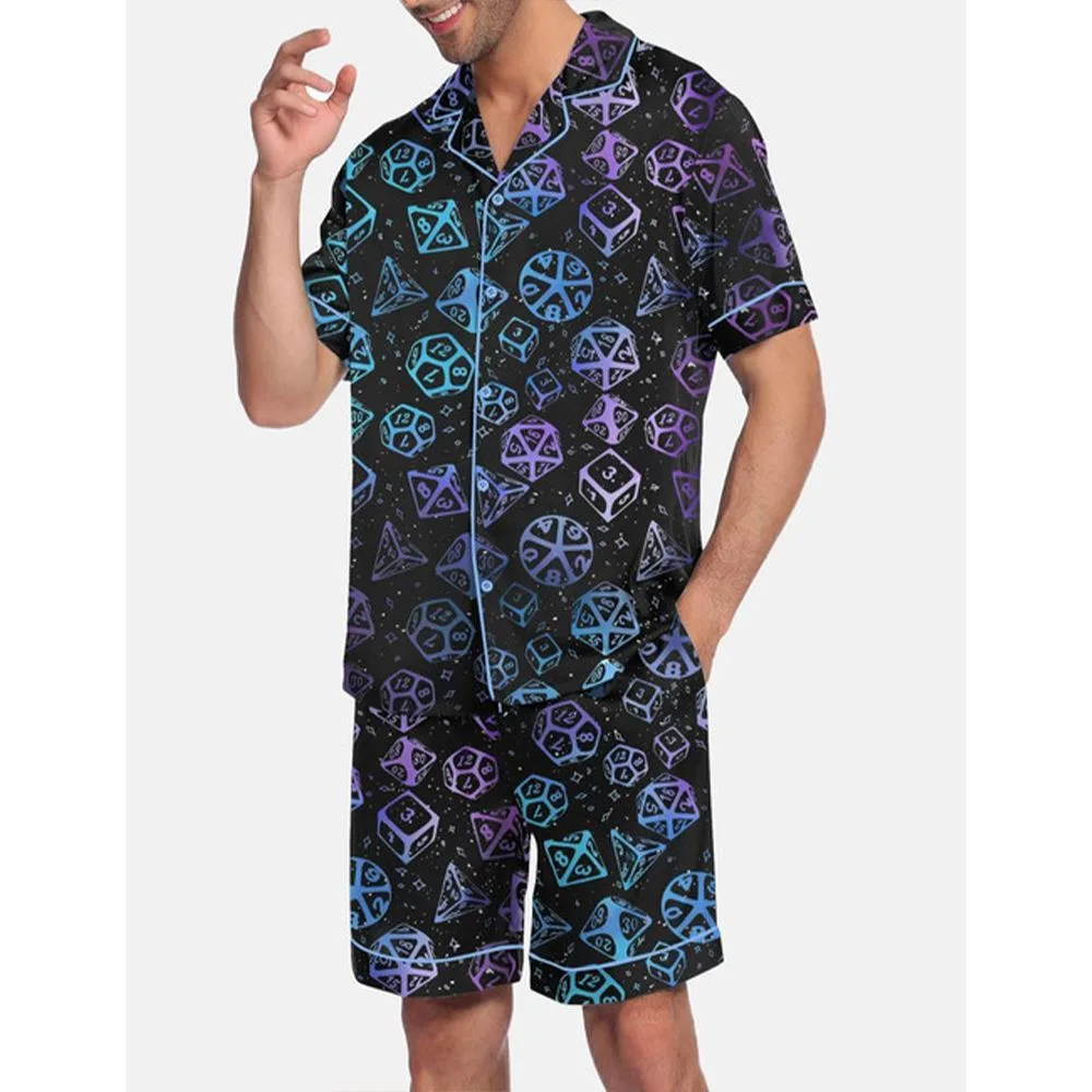 D&D Dice Pajama Set For Men - Image 2