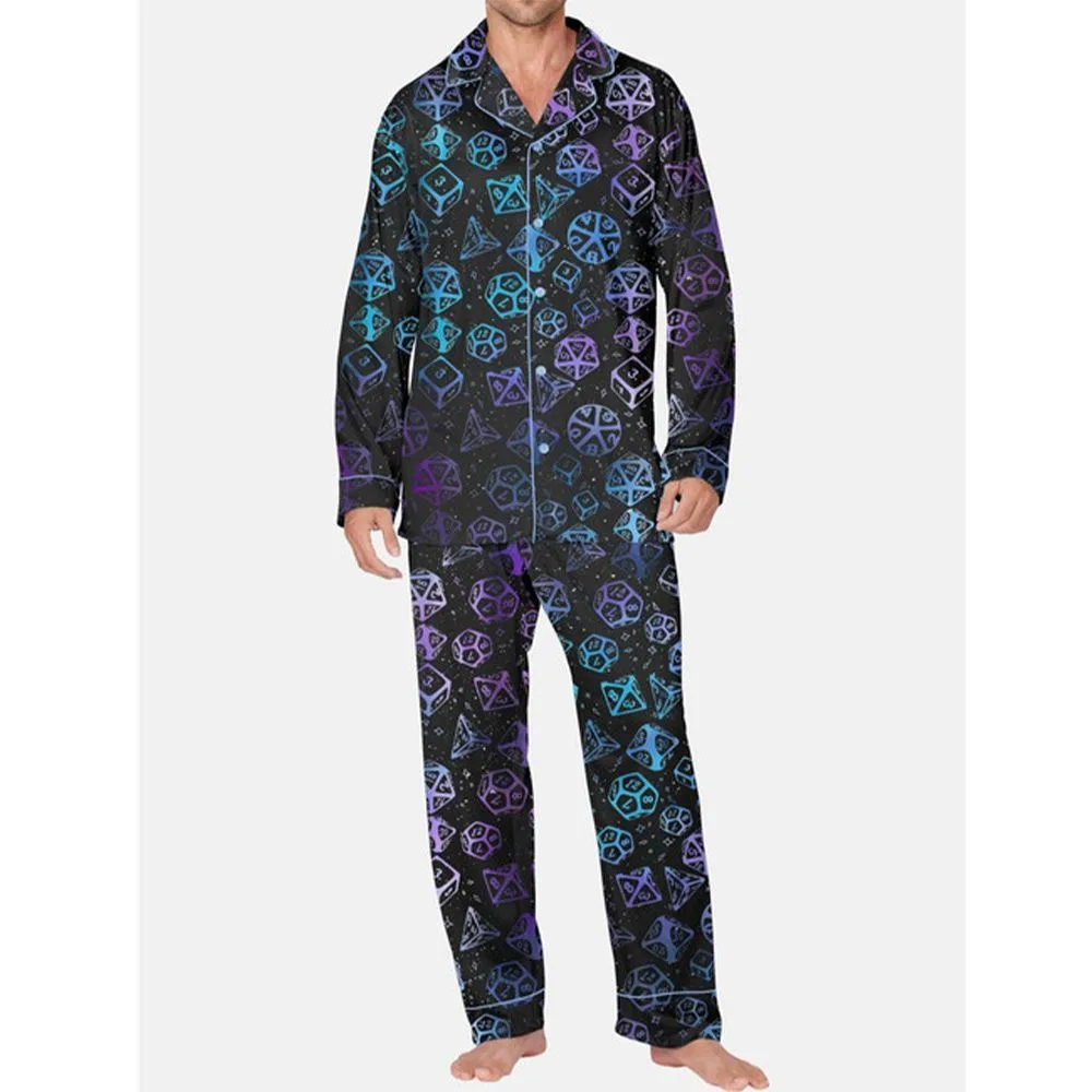 D&D Dice Pajama Set For Men - Image 3