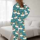 Dachshund Ballet Art Pajama Set For Women