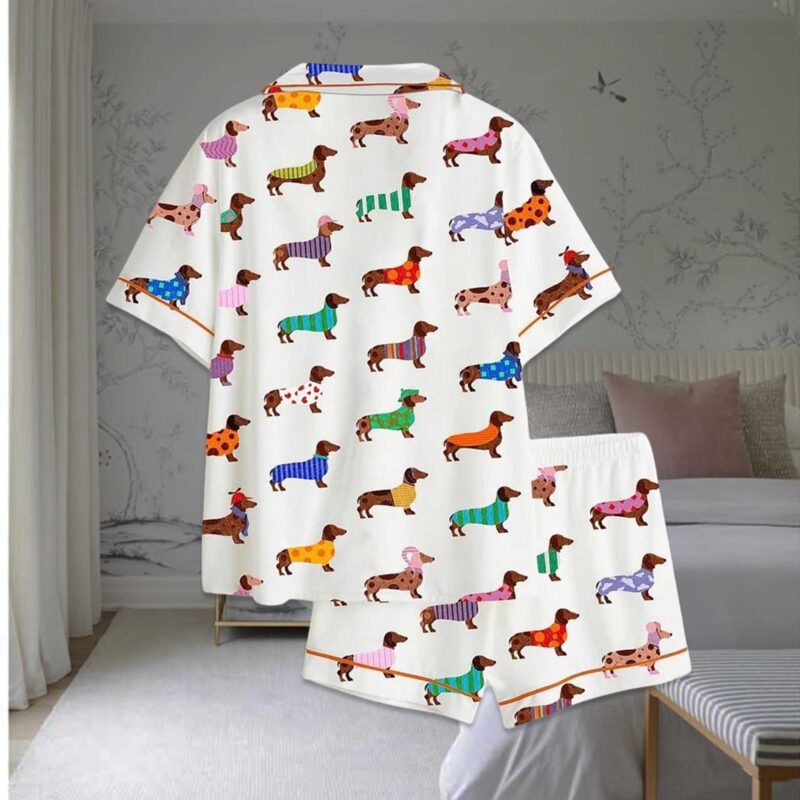 Dachshund Cute Dog Pajama Set - Image 2
