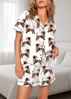 Dachshund Dog Lover Pajama Set