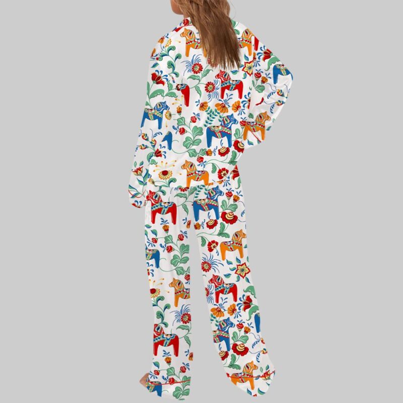 Dala Horse Pajama Set For Women - Image 3