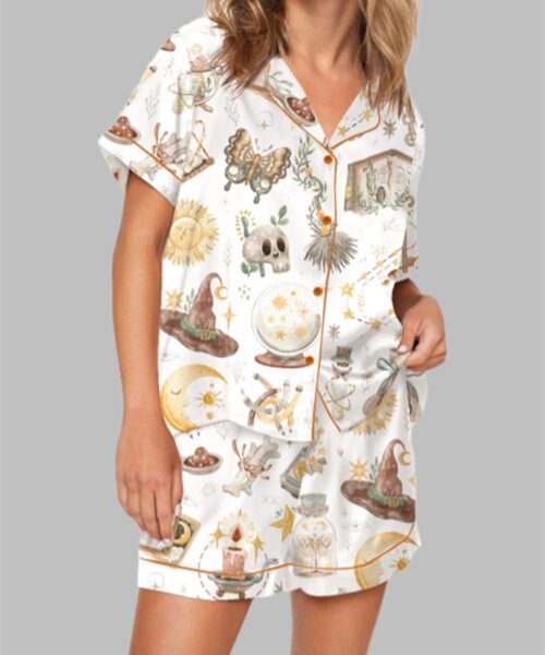 Dark Magic Pajama Set For Women