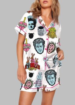 David Lynch Twin Peaks Pajama Set