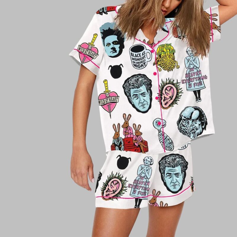 David Lynch Twin Peaks Pajama Set - Image 2