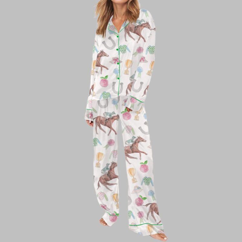 Derby Vibes Pajama Set - Image 3