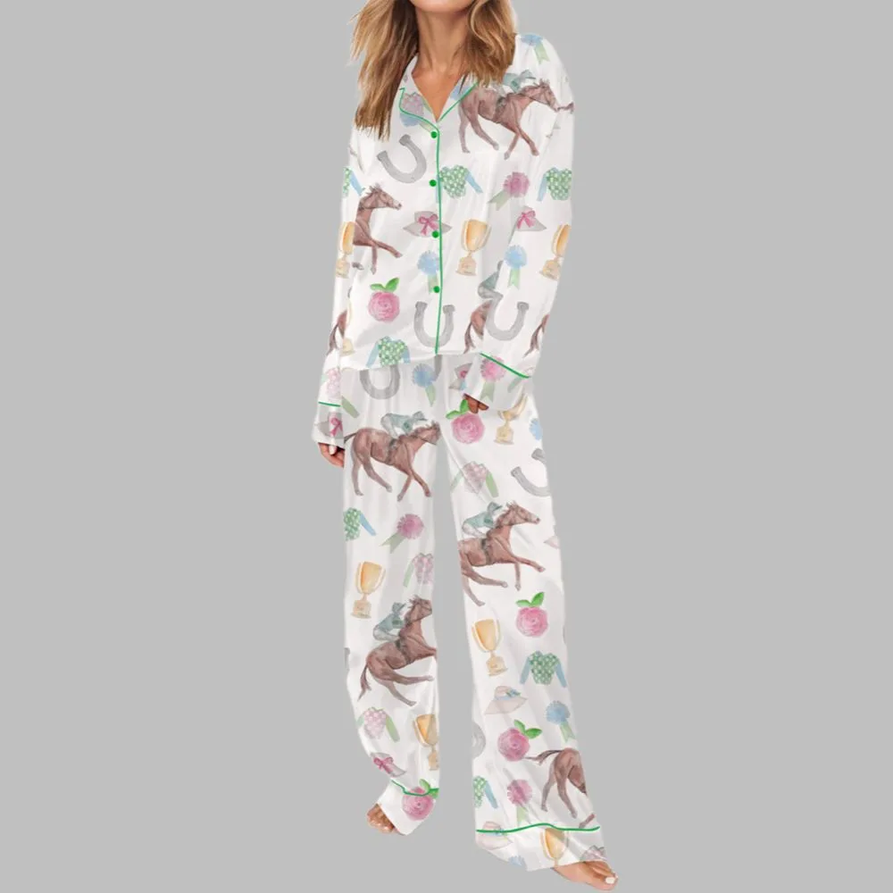 Derby Vibes Pajama Set - Image 3