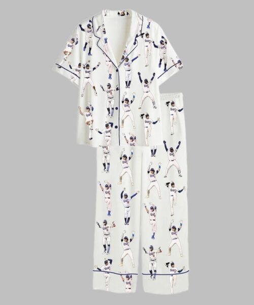 Dodgers Baseball Pajama Set 2025