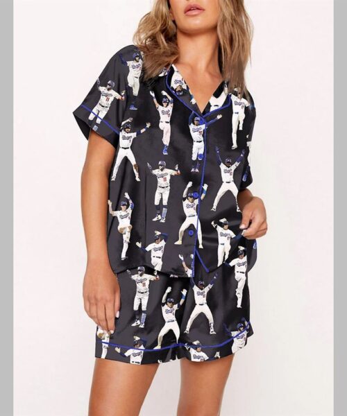 Dodgers Member Dance Baseball Pajama Set